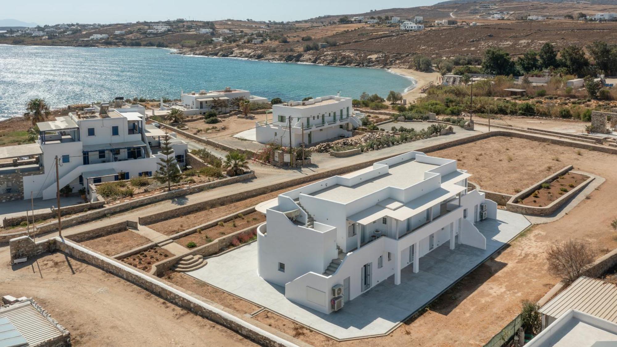 Paros Melodia Apartments Logaras Exterior foto