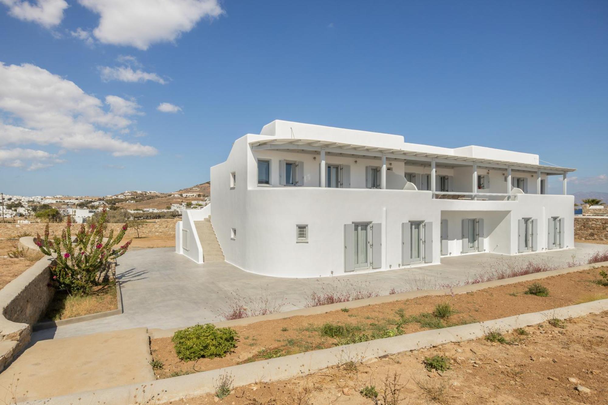Paros Melodia Apartments Logaras Exterior foto