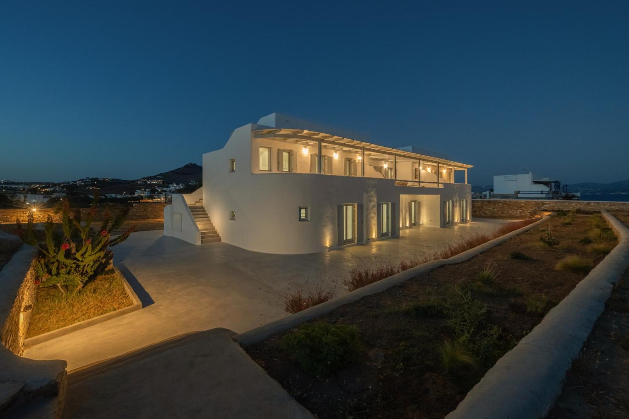 Paros Melodia Apartments Logaras Exterior foto